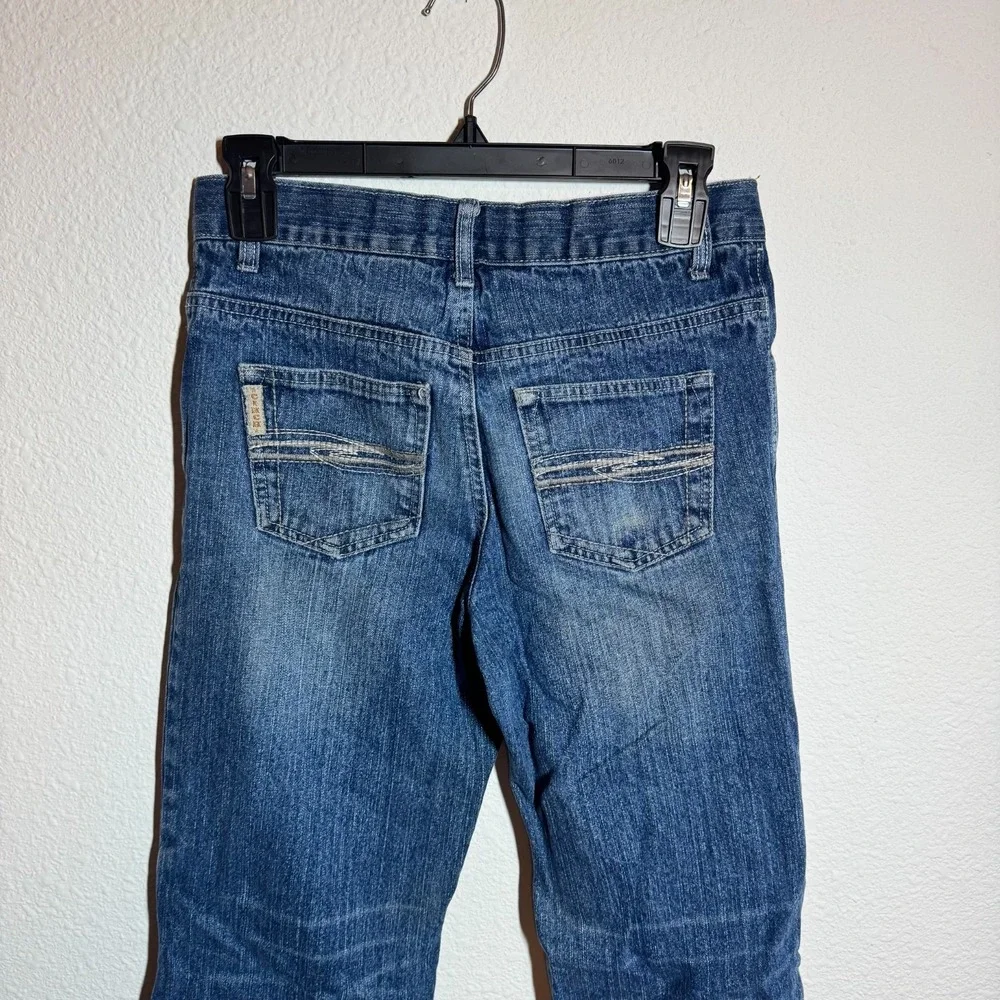 Cinch Original Fit Jeans‎ Boys 28x28 Blue Medium Wash Denim Cotton Straight Leg